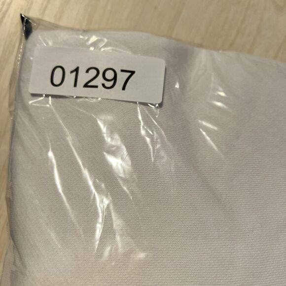 Mayfair Womens OS Plain White Crewneck Sweatshirt New Flawed - Picture 9 of 9